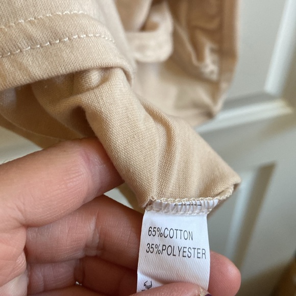 🆕 Beige coloured mini tank dress in size S - Picture 4 of 4